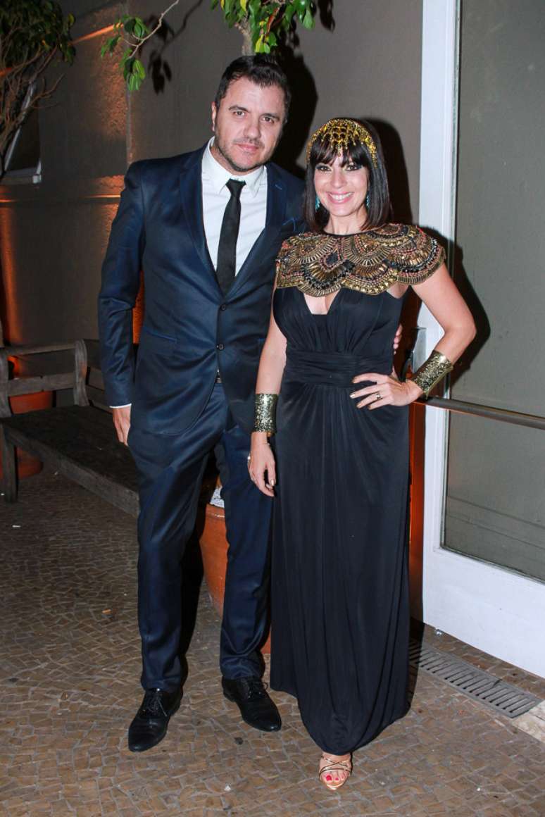 Maur&iacute;cio Manieri e a mulher, Izabelle Stein