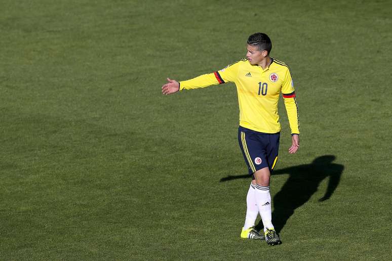 James Rodríguez não brilhou como era esperado na estreia da Copa América