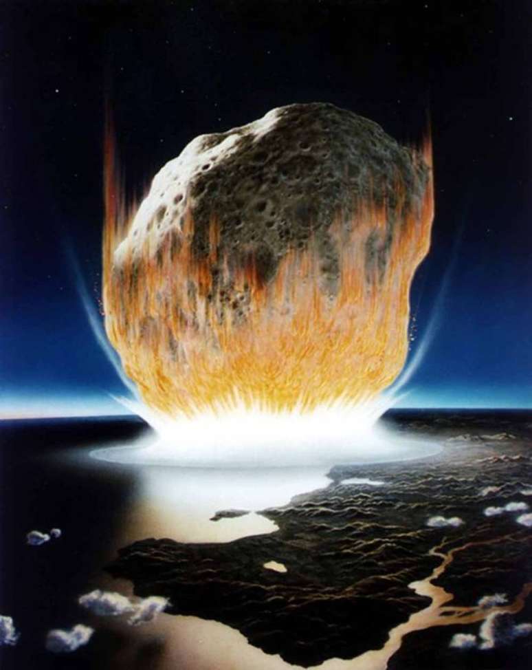 Teorias da conspiração acreditam que Terra poderá ser atingida por asteroide este ano (foto ilustrativa)