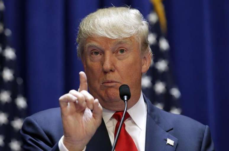 Donald Trump lançou sua pré-candidatura à presidência dos Estados Unidos pelo partido republicano, em junho