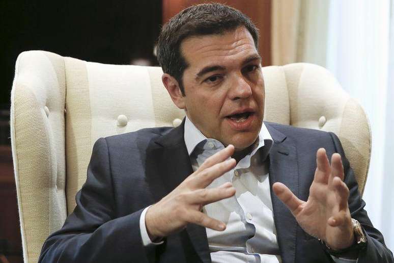 Primeiro-ministro grego, Alexis Tsipras, durante encontro em Atenas.   16/06/2015