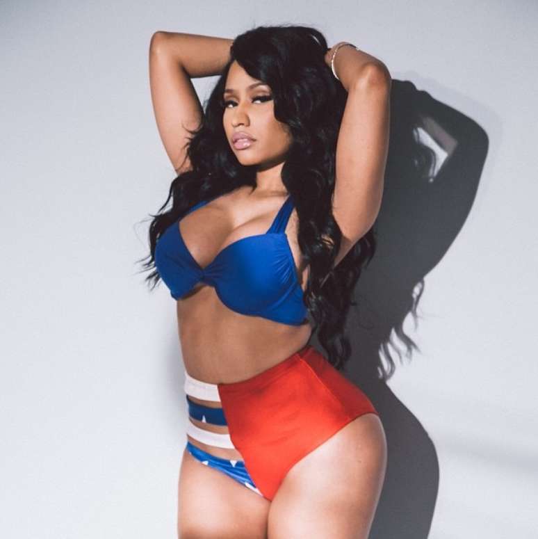 Nicki Minaj fez ensaio sexy em seu Instagram nesta segunda (15)