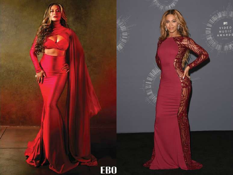 Tina e a filha, Beyoncé, são bastante parecidas 
