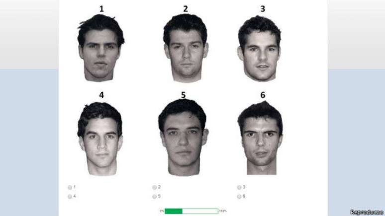 Agora identifique o rosto da imagem anterior entre estas opções; a resposta está no fim da reportagem