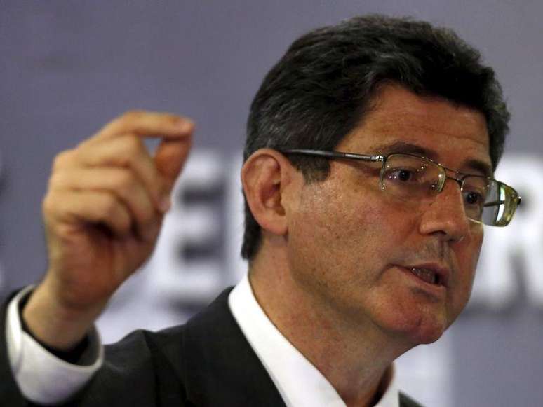 Ministro da Fazenda, Joaquim Levy, classificou de peças de ficção notícias sobre redução de meta fiscal