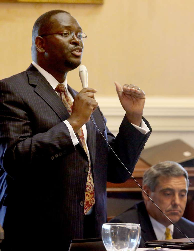 Senador estadual Clementa Pinckney em foto de junho de 2014