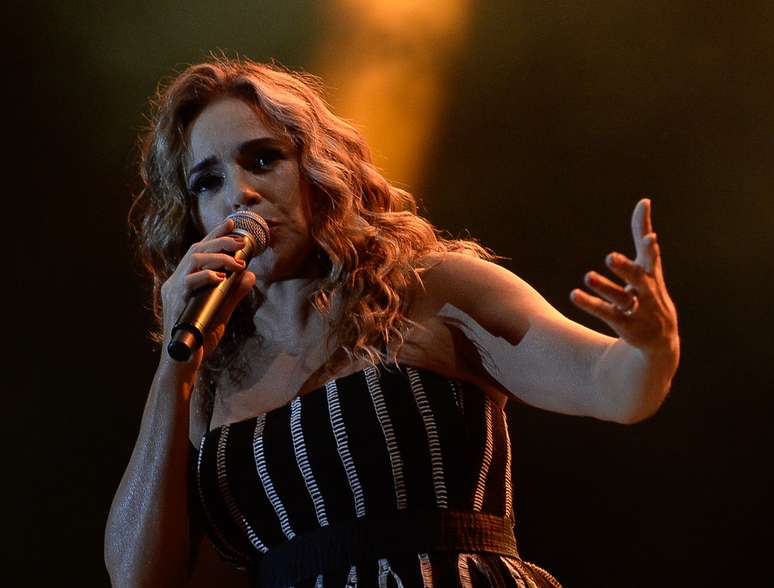 Daniela Mercury se apresentou na Virada Cultural 2015, em São Paulo