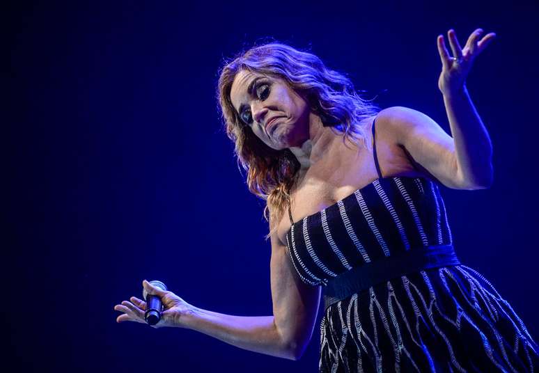 Daniela Mercury se apresentou na Virada Cultural 2015, em São Paulo