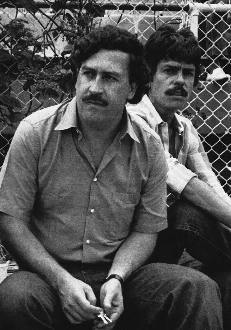 O narcotraficante colombiano Pablo Escobar