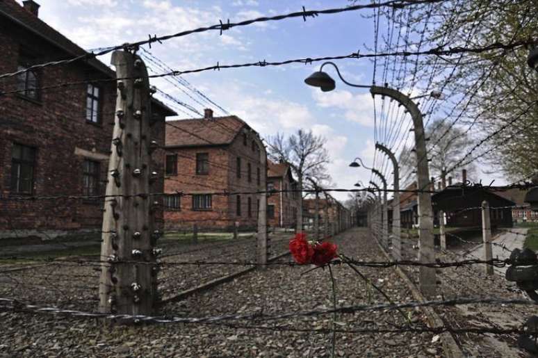 Ex-campo de concentração nazista de Auschwitz, em Oswiecim, na Polônia.  16/04/2015