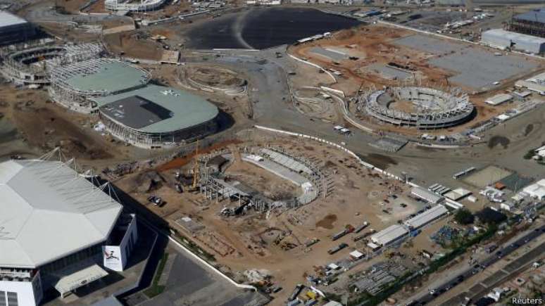 Parque Olímpico, principal obra das Olimpíadas Rio-2016, está a cargo da Odebrecht