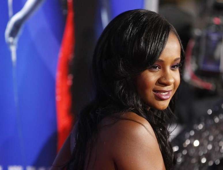 Bobbi Kristina Brown durante lançamento de filme em Hollywood.  16/8/2012.