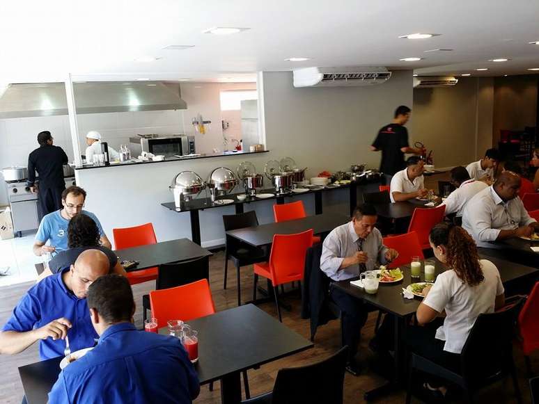 O XFC Center também abriga um restaurante exclusivo