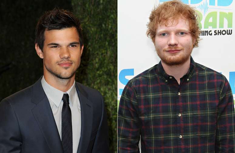 
O ator Taylor Lautner e o premiado cantor britânico Ed Sheeran começaram cedo na carreira, mas ainda são novinhos. Eles têm só 24 anos.
