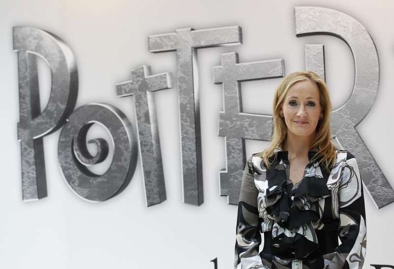 Autora britânica JK Rowling, criadora da série de livros Harry Potter. 23/06/2011