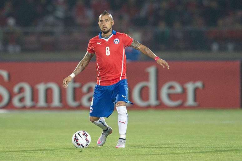 Vidal é o jogador-chave de um Chile que sufocou todos os adversários até aqui