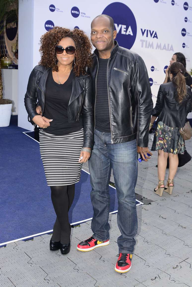 Paula Lima e o marido