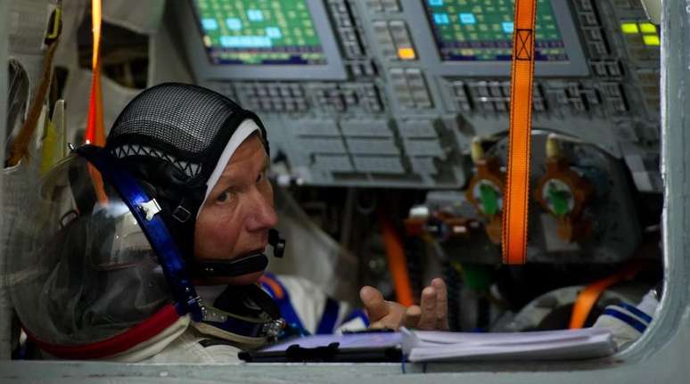 Padalka, de 57 anos, realiza sua quinta missão e completa 803 dias no espaço