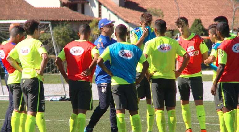 Seleção Sub-22 se prepara na Granja Comary