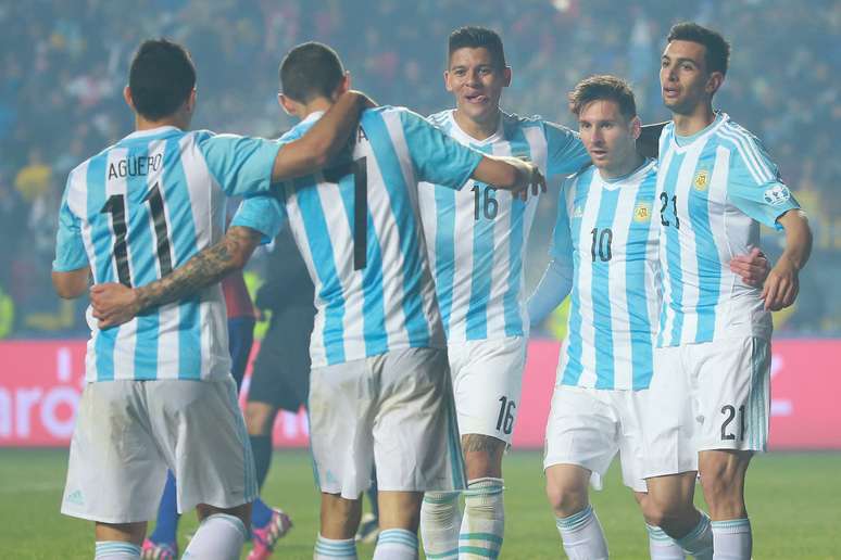 Argentina passeou em Concepción e eliminou o Paraguai da Copa América