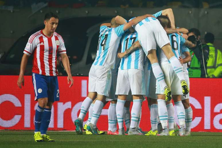 Argentina goleou o Paraguai em Concepción e avançou à final da Copa América