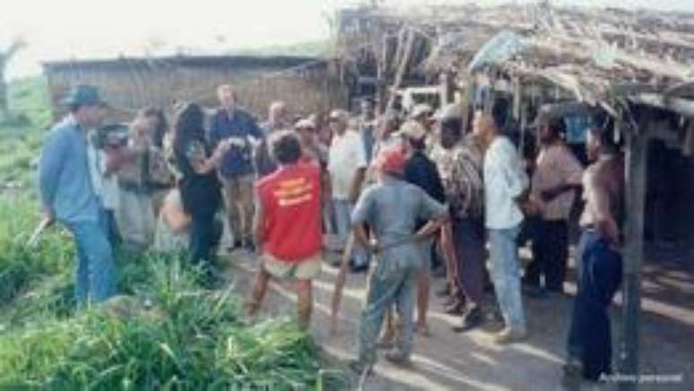 Dantas em uma operação contra a escravidão moderna no Pará