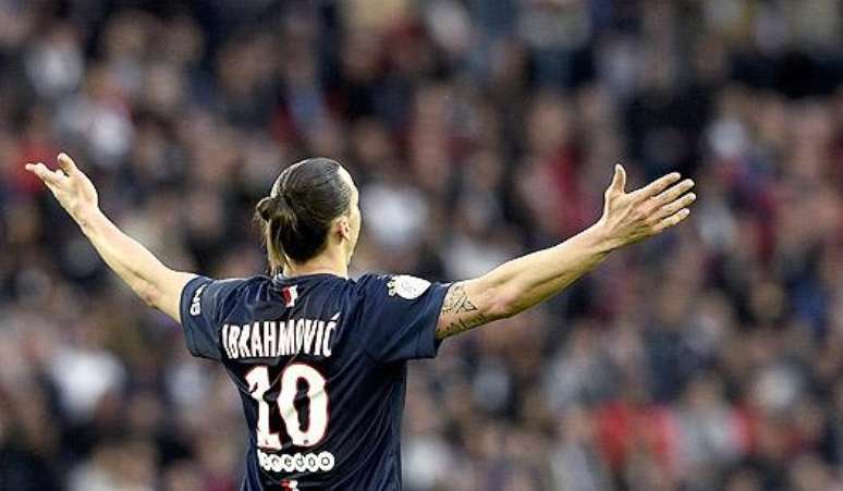 PSG x Guingamp - Campeonato Francês - Ibrahimovic