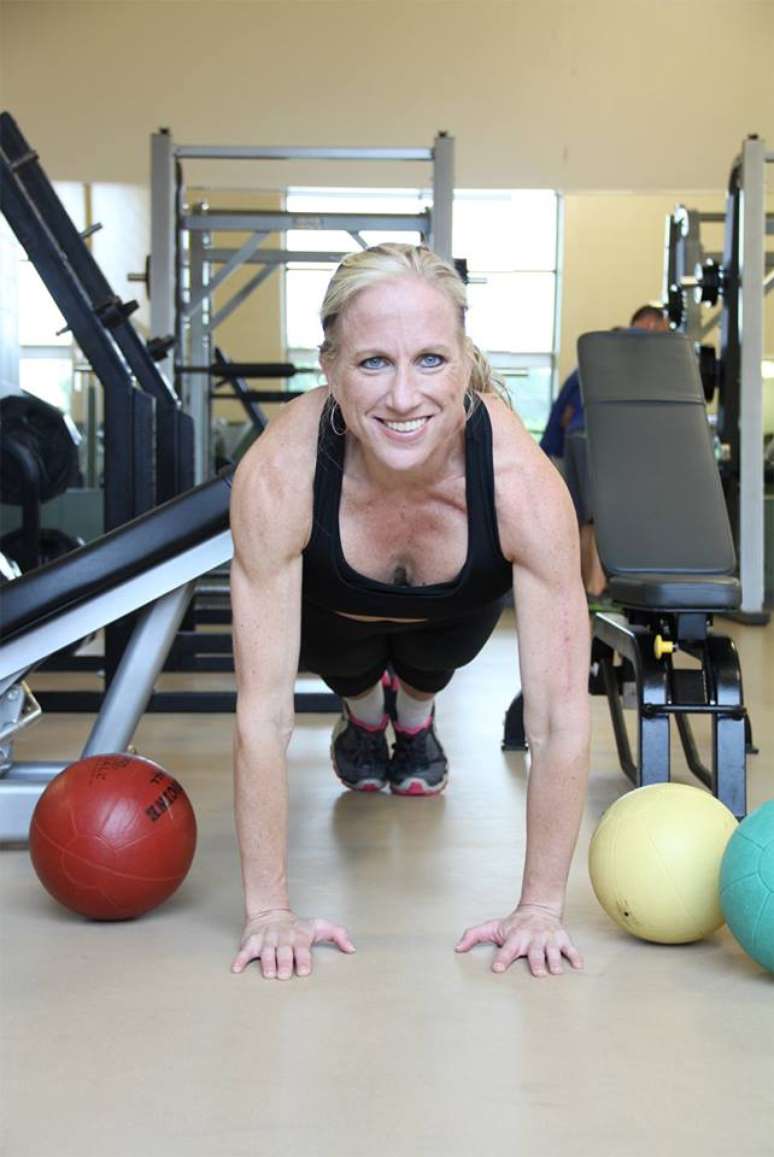 Robanne se tornou personal trainer