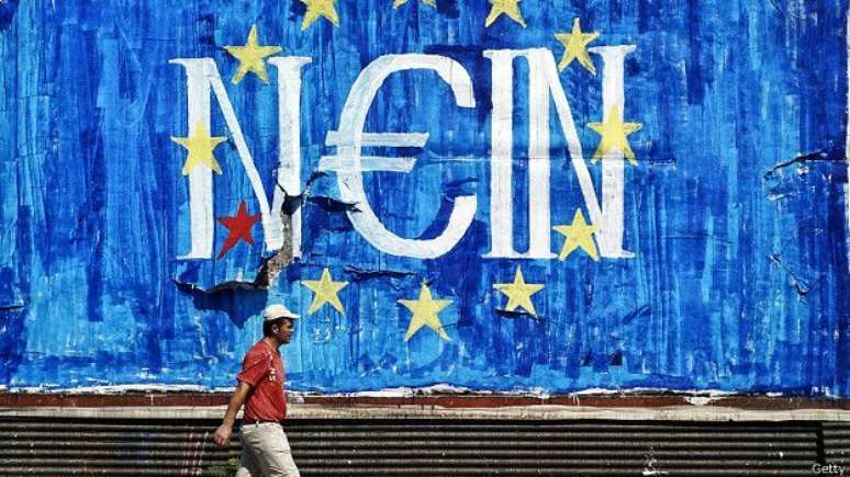 Grécia pede um novo resgate de aproximadamente € 50 bilhões de euros