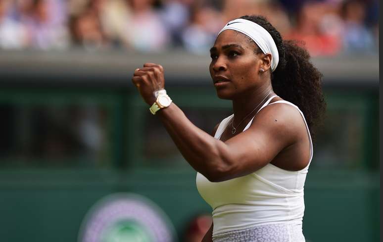 Serena Williams teve dificuldades para conseguir sua vitória