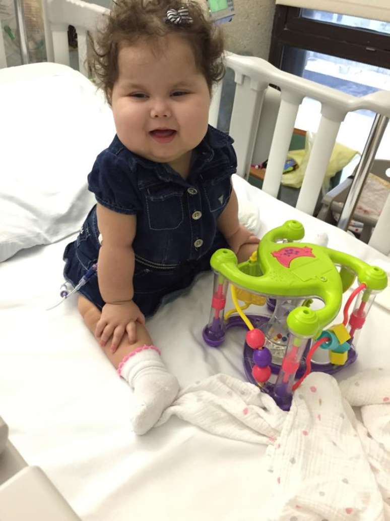 EUA: bebê brasileira com síndrome rara consegue transplante