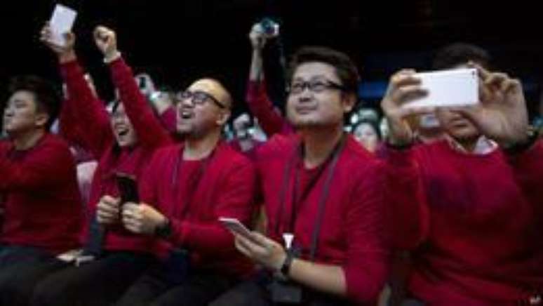 Na &Aacute;sia, a empresa tem f&atilde;s devotos tal como Apple e Google no Ocidente