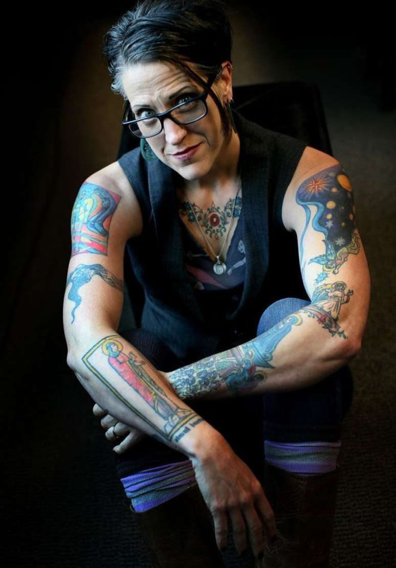 Nadia Bolz Weber é criadora da Casa para Todos os Pecadores e Santos, em Denver, nos EUA