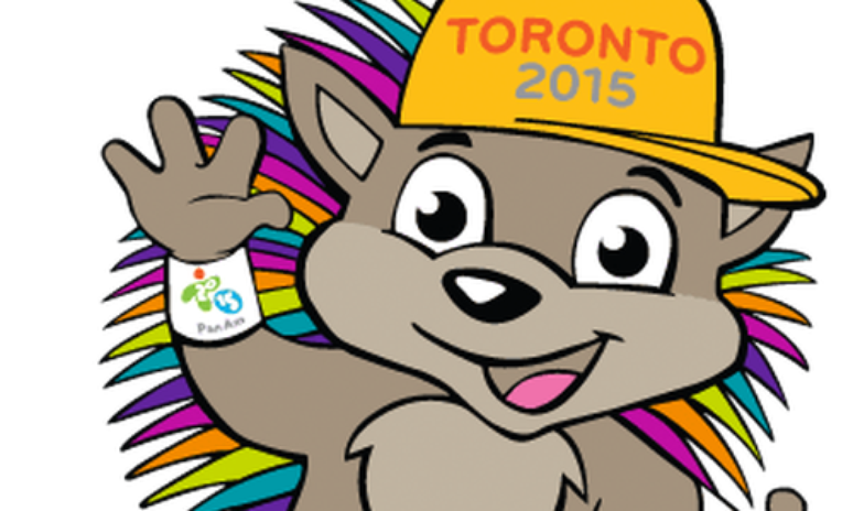 O porco-espinho Pachi é a mascote do Pan de Toronto