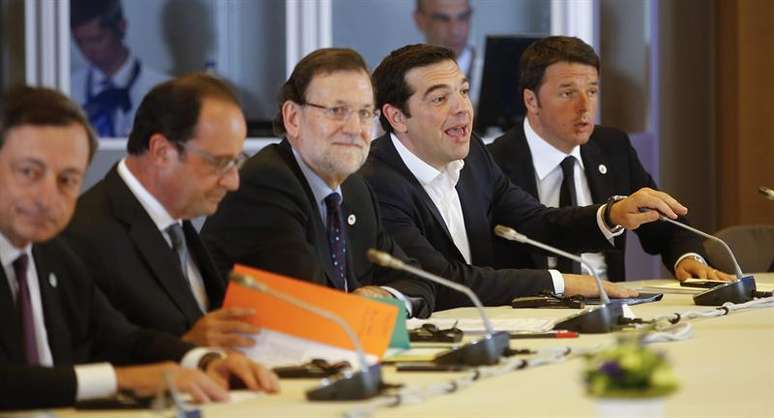 líderes da zona do euro zona do euro se reuniram durante quatro horas nesta terça-feira