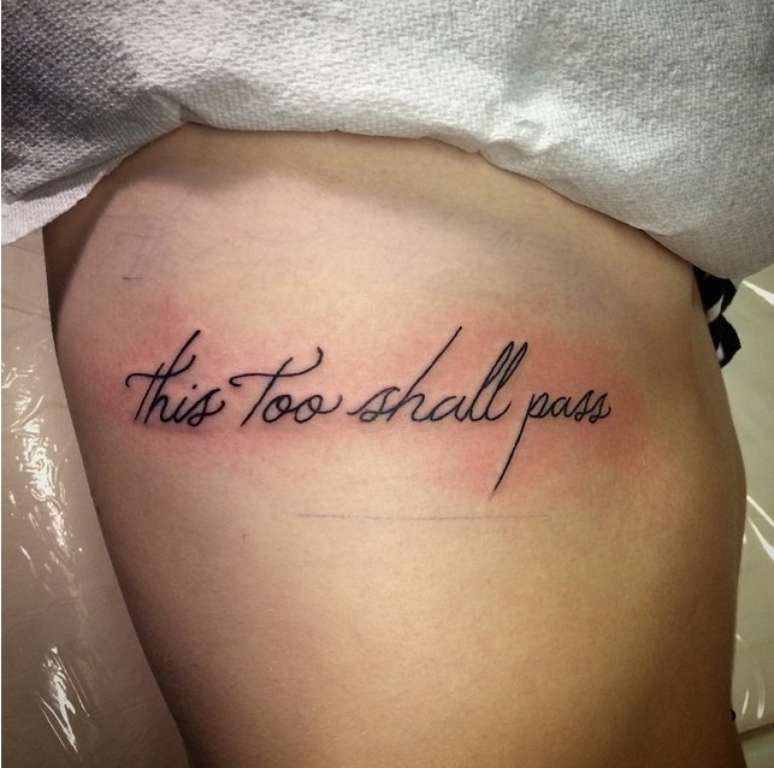 &#034;This too shall pass&#034; (&#034;Isto também deve passar&#034;), do poeta persa Attar de Nishapur