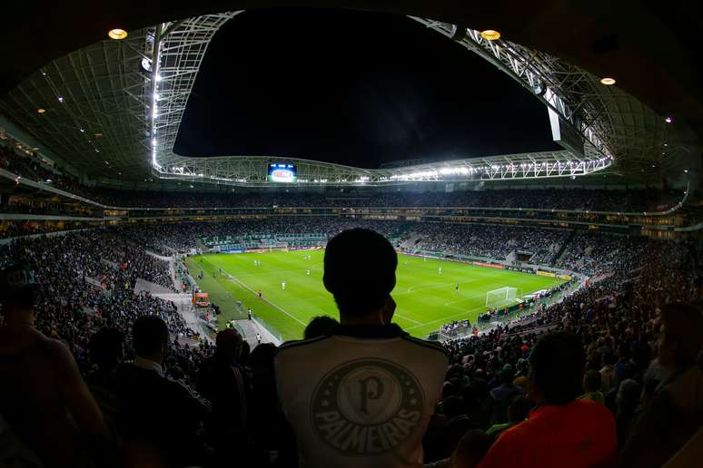 Allianz Parque estava completamente lotado para partida do Palmeiras diante do Avaí