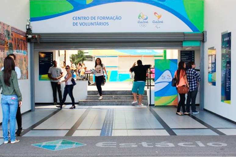 Rio-2016 inaugura primeiro centro de formação de voluntários