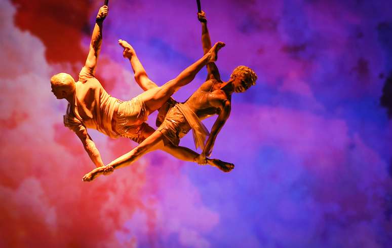 Cirque du Soleil encantou os torcedores na Cerimônia de Abertura do Pan