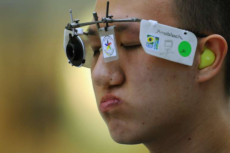 Felipe Wu é atleta do tiro esportivo