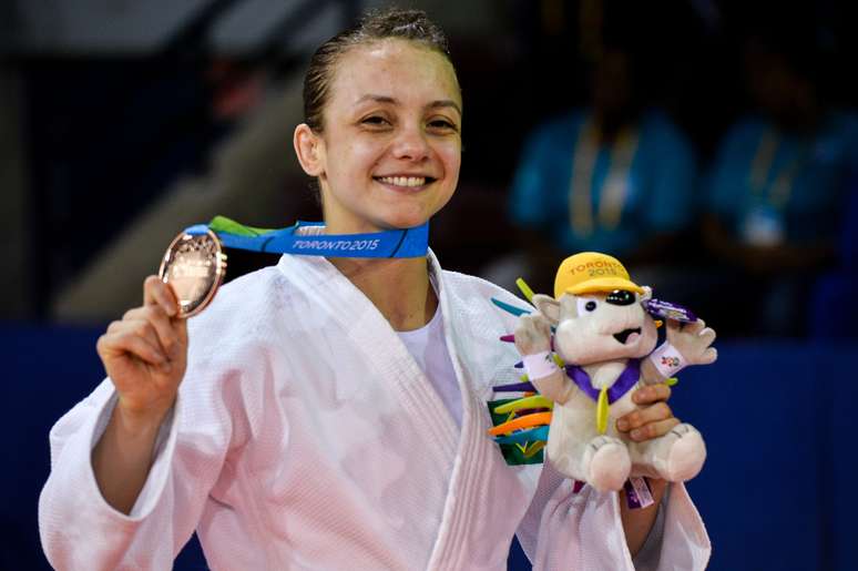Nathalia Brígida, que desbancou Sarah Menezes na convocação para o Pan, conquistou a primeira medalha do Brasil em Toronto