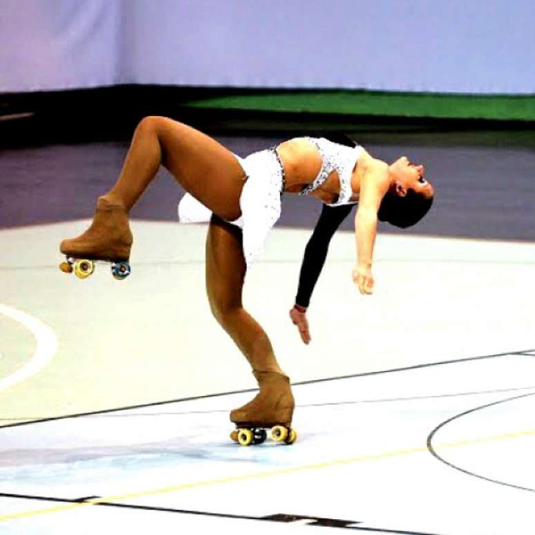 Talitha Haas é destaque brasileira da patinação