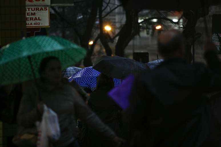 A previsão é de que a chuva siga persistente durante a semana