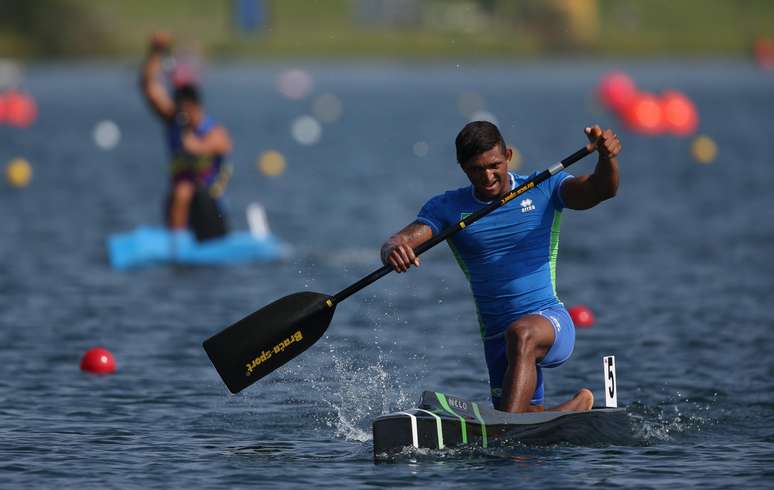 Isaquias Queiroz conquistou o ouro na canoagem nos Jogos Pan-Americanos