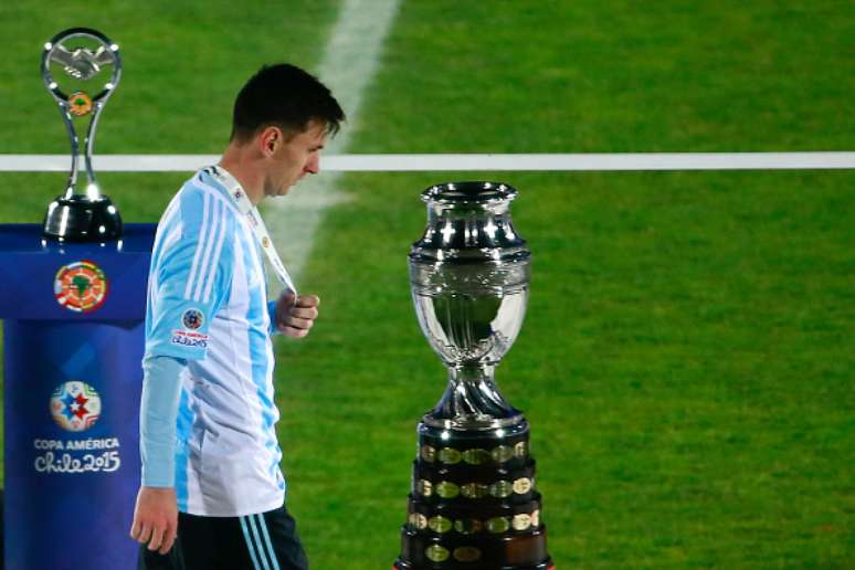 Messi decepcionou pela Argentina na Copa América
