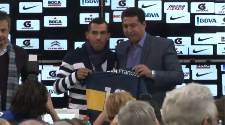 Onze anos após deixar o Boca Juniors, o ídolo Tevez está de volta
