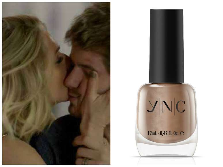 Da segunda posição em maio para a quinta em junho, o esmalte dourado da Soraya (Letícia Spiller), de I Love Paraisópolis. É a cor Joia, da YNC. Preço: R$ 16. Informações: (21) 3612-9191