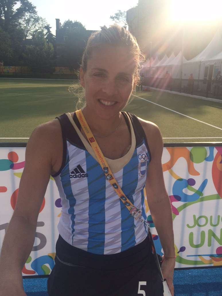 Macarena Rodr&iacute;guez &eacute; a mais experiente da Argentina, com 37 anos