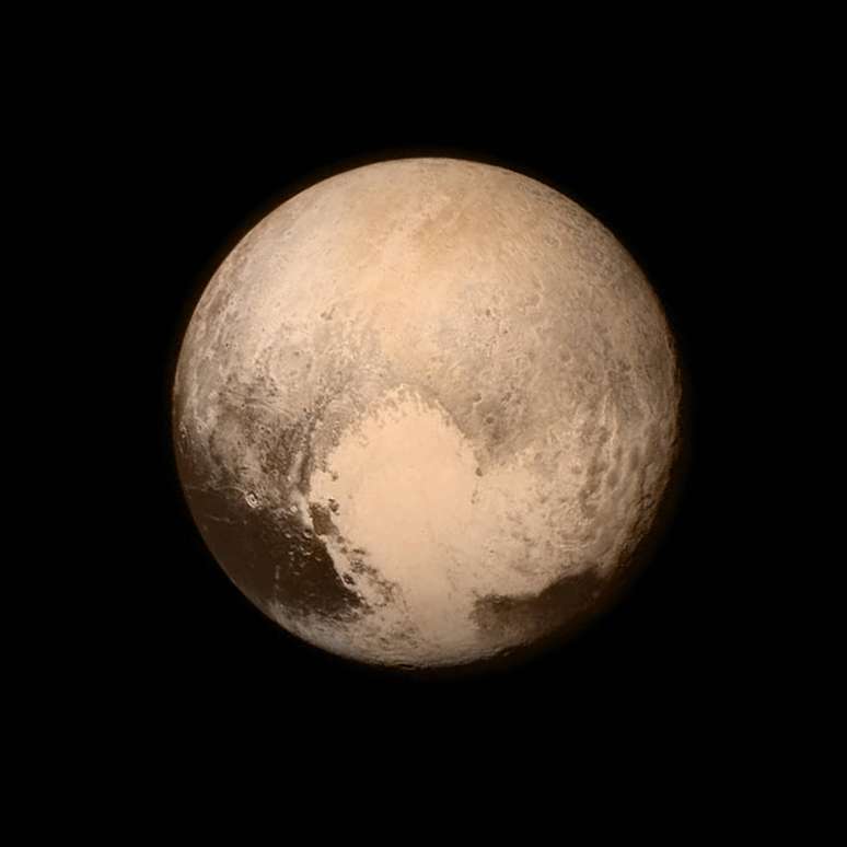 Imagem divulgada pela sonda New Horizons, nesta terça-feira