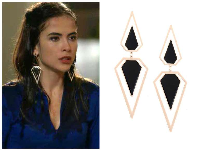 Margot (Maria Casadevall), de I Love Parais&oacute;polis, agradou com maxibrinco. &Eacute; o modelo Adelaide, da M.Loures, que sai por R$ 89. Informa&ccedil;&otilde;es: (21) 3500-7823